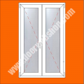 Dreh/ drehkipp zweiflügelie PVC Balkontür auf Lager Encore_80mm Bautiefe